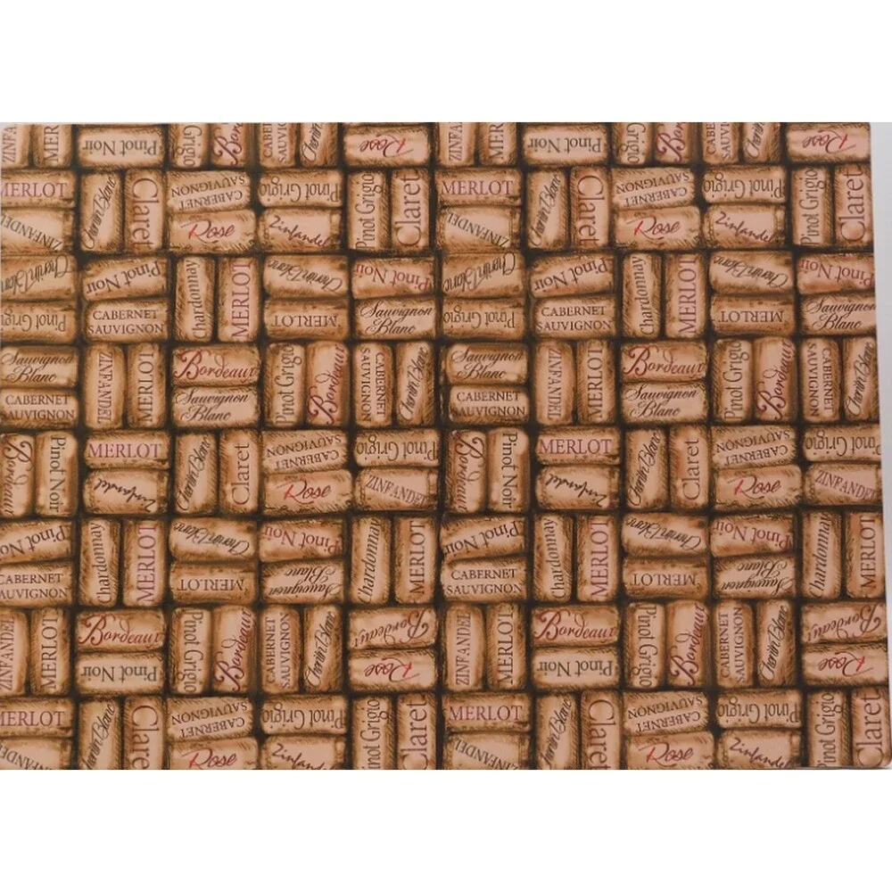 4 Same Hard Placemats w/Cork Back (12